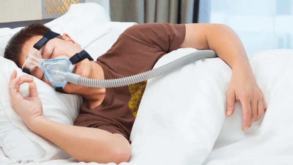CPAP mask accessory for sleep apnoea therapy
